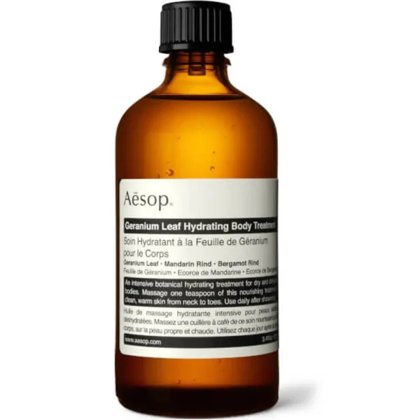 New AESOP - Geranium Leaf Hydrating Body Treatment 100Ml