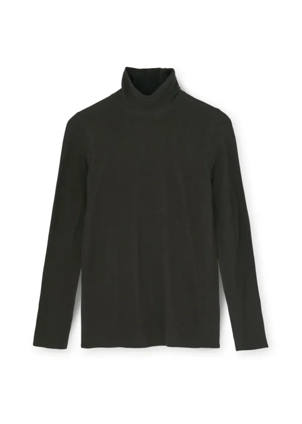 Online AIAYU - Gentle Turtleneck - Dark Brown