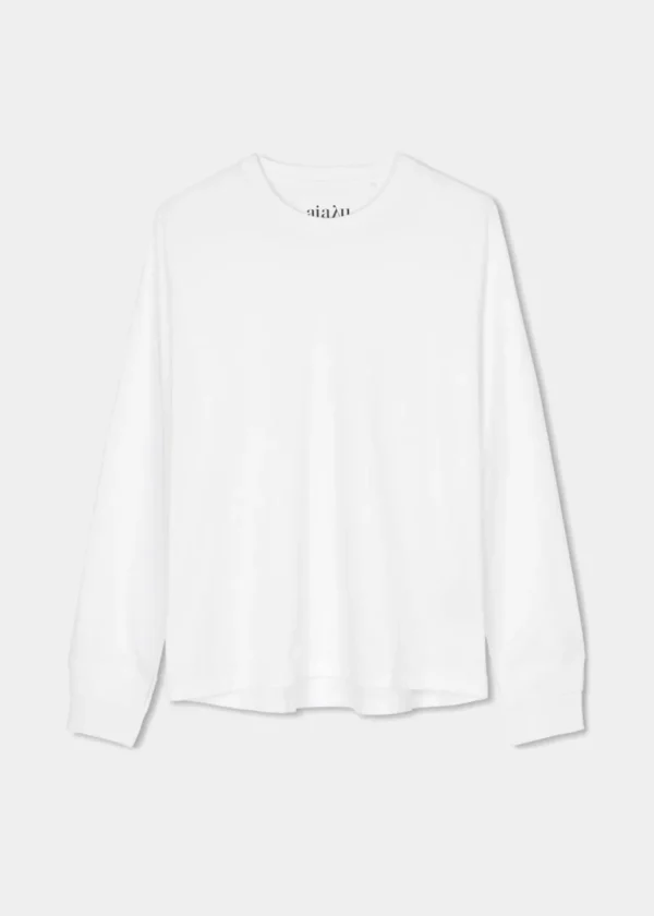 Flash Sale AIAYU - Long Sleeve Tee - White