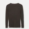 Outlet AIAYU - Madigan Cashmere - Dark Brown Melange