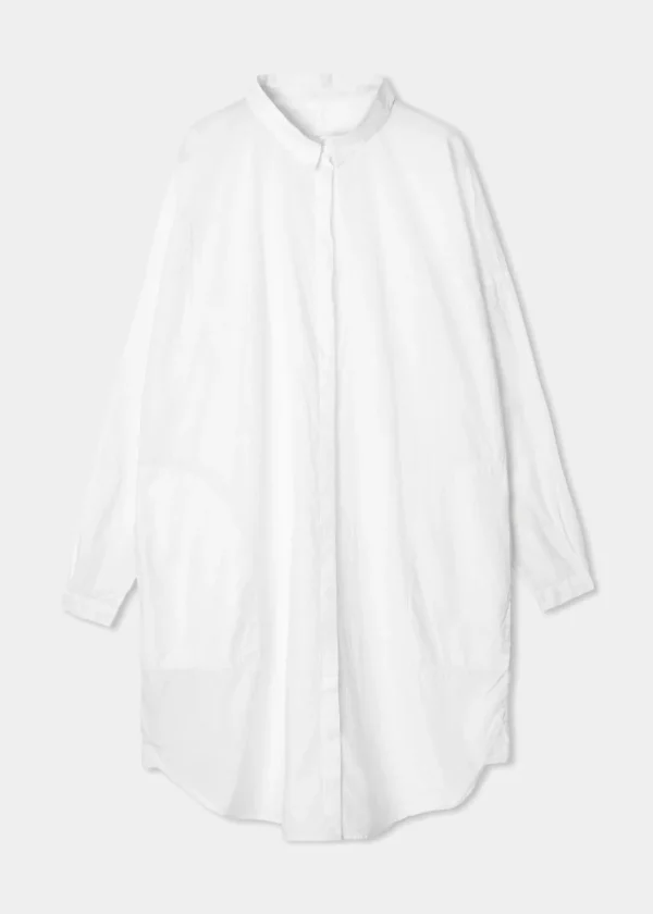 Clearance AIAYU - Shirt Dress - White