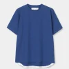 Discount AIAYU - Short Sleeve Tee - Indigo Melange