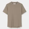 Online AIAYU - Short Sleeve Tee - Cocoa