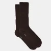 New AIAYU - Wool Rib Socks - Brown