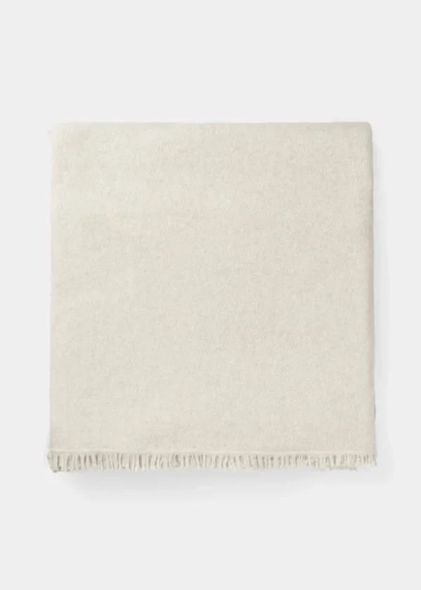 Sale AIAYU DOMUS - Arlo Cashmere Throw 150X250 - Off White