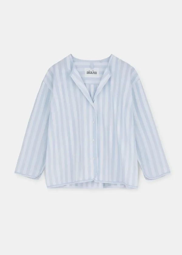 Shop AIAYU DOMUS - Pyjamas Poplin - Mix Blue Eyes