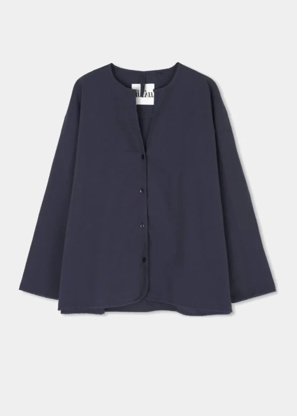 Best AIAYU DOMUS - Pyjamas Seersucker - Navy