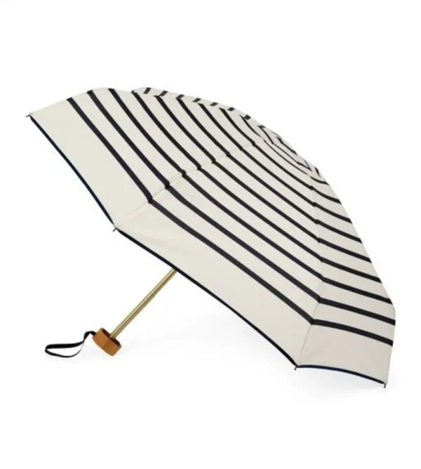 Cheap ANATOLE - Striped Compact Umbrella - Navy Stripes - Henri