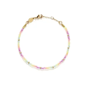 Flash Sale ANNI LU - Neon Rainbow Bracelet - Gold