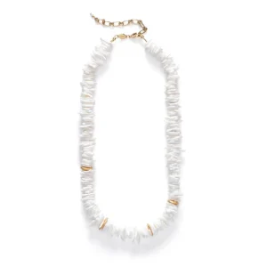 Flash Sale ANNI LU - Puka Necklace - White