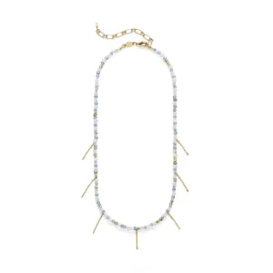 Fashion ANNI LU - Silver Lining Necklace - Gold