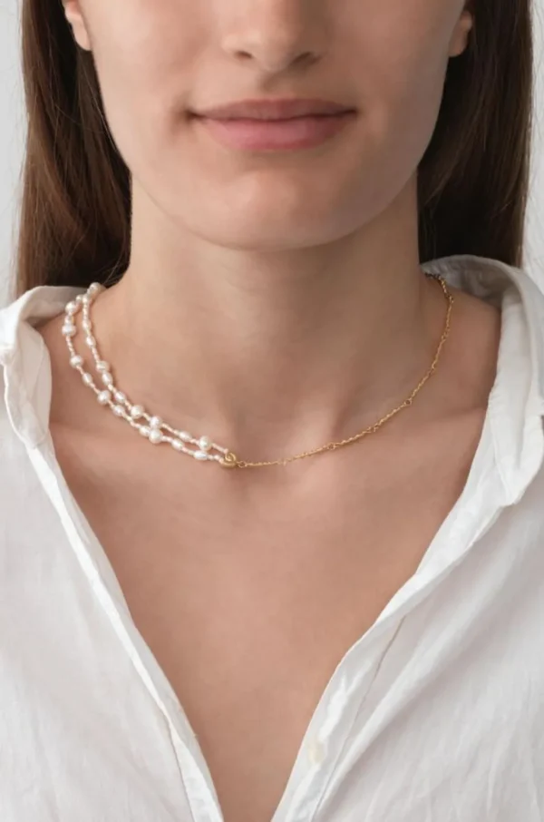 Outlet ANNI LU - Sprezzatura Necklace - Gold