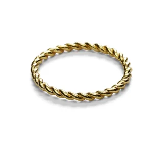 Sale ANNI LU - Twisted Ring - Gold