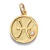 Best ANNI LU - Zodiac Pendant - Gold Pisces