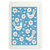 Cheap Archivist - Printed Card - Ariana Blue Bird Pattern