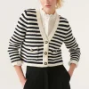 Store BAu0026SH Ba&Sh - Gamden Cardigan - Ecru