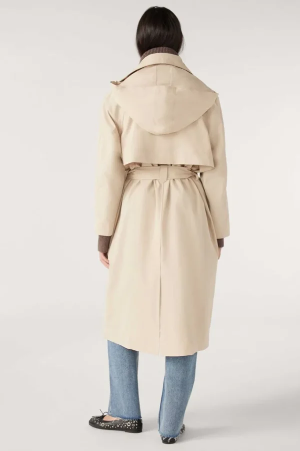 Clearance BAu0026SH Ba&Sh - Kaan Trench - Beige