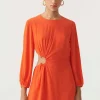 Shop BAu0026SH Ba&Sh - Monica Dress - Orange