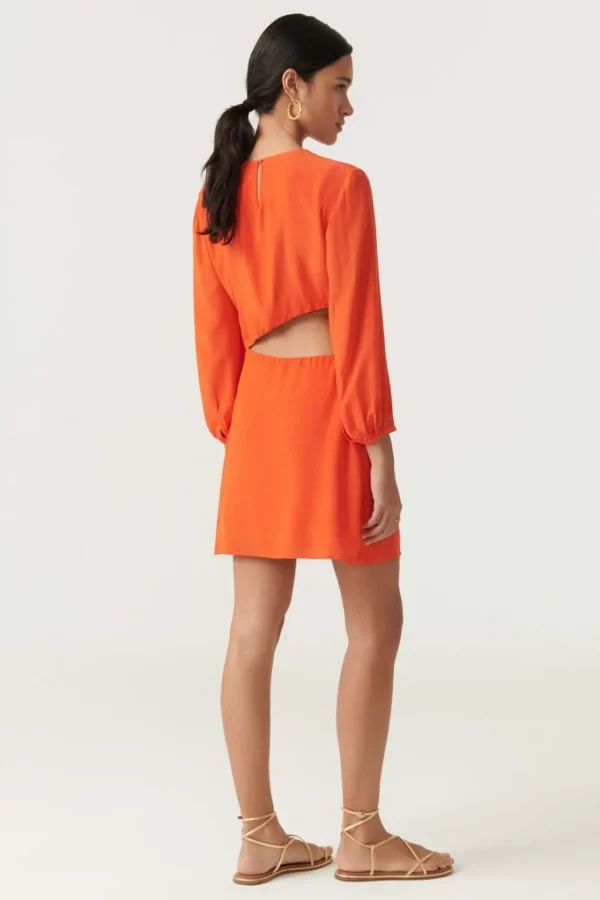 Shop BAu0026SH Ba&Sh - Monica Dress - Orange