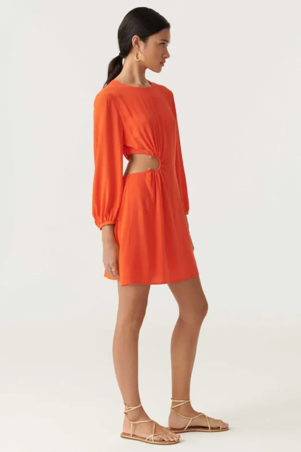 Shop BAu0026SH Ba&Sh - Monica Dress - Orange