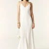 Store BAu0026SH Ba&Sh - Pamila Dress - Blanc