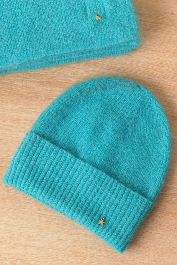 Clearance DES PETITS HAUTS - Cristo Beanie - Turquoise