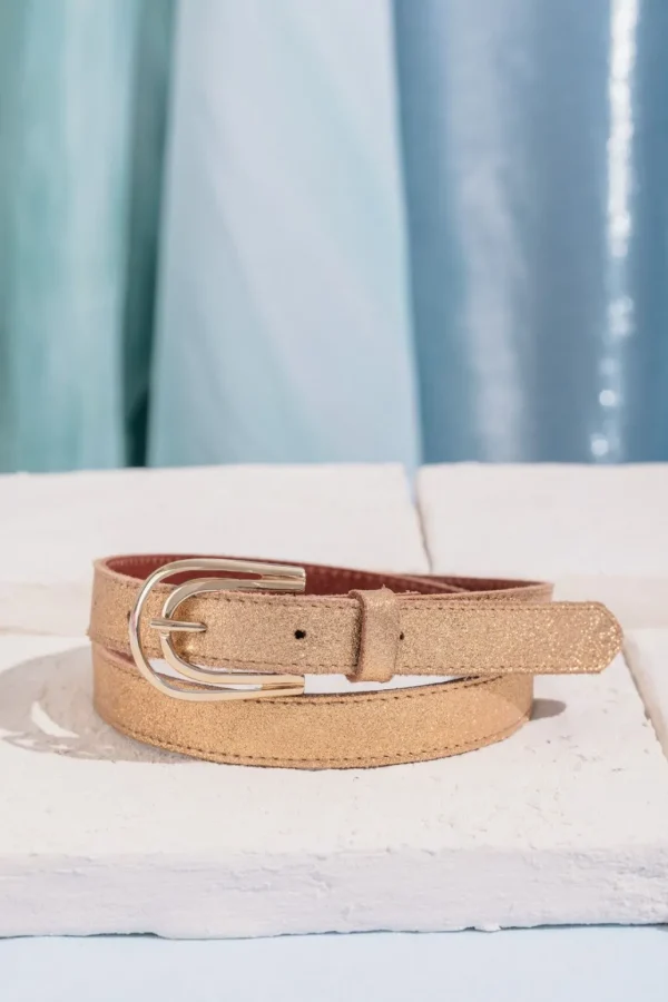 Cheap DES PETITS HAUTS - Lepipo Belt - Dore