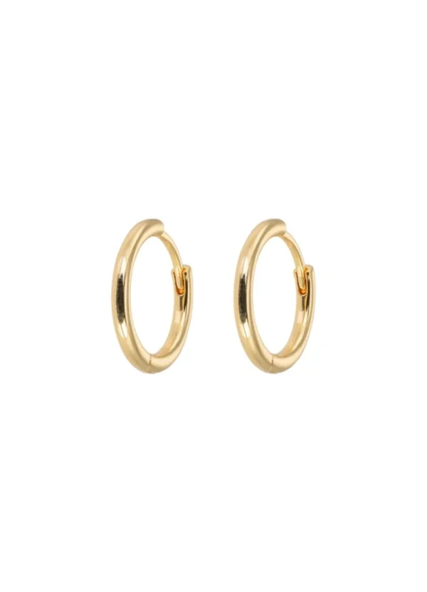 Outlet Emilia by Bon Dep - Emilia Medium Gold Hoops