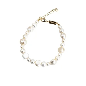 Store Emilia by Bon Dep - Emilia Freshwater Pearl Anklet 22-26Cm