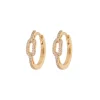 Outlet Emilia by Bon Dep - Medium Chain Hoops