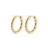 Online Emilia by Bon Dep - Medium Twisted Hoops