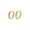 Store Emilia by Bon Dep - Small Stone Drop Hoops