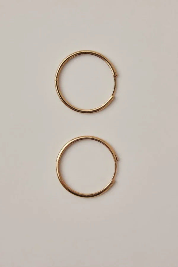 Best Englund1917 - Classic Gold Hoops Large