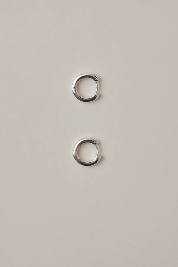 Outlet Englund1917 - Classic Silver Hoops Small