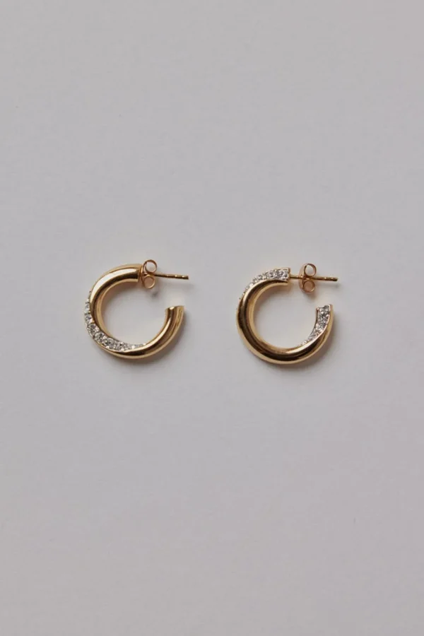 Hot Englund1917 - Twisted Diamond Hoops