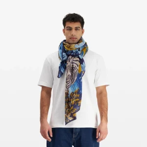 Fashion INOUI - Scarf Chatou Winter - Duck Blue