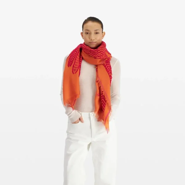 Store INOUI - Scarf 3D Hedwige - Orange