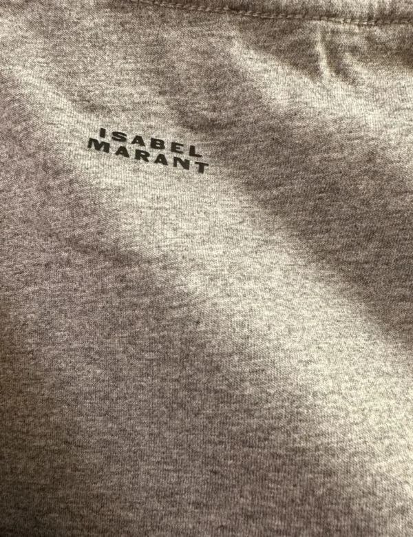 Shop ISABEL MARANT ÈTOILE Isabel Marant Etoile - Annax Tee Shirt - Grey