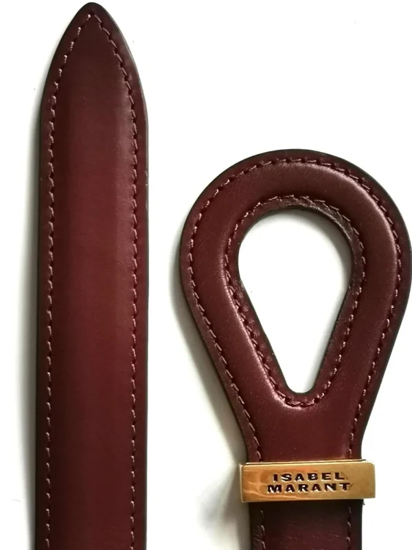 Cheap ISABEL MARANT ÈTOILE Isabel Marant Etoile - Brandi Belt - Burgundy