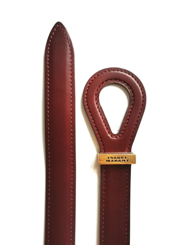 Cheap ISABEL MARANT ÈTOILE Isabel Marant Etoile - Brandi Belt - Burgundy