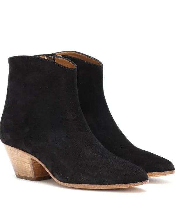 Clearance ISABEL MARANT ÈTOILE Isabel Marant Etoile - Dacken Boots - Black Suede