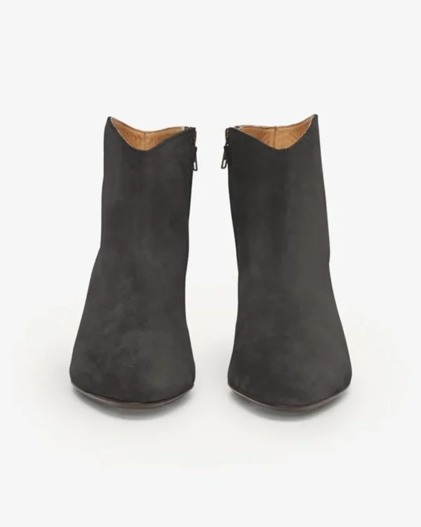 Store ISABEL MARANT ÈTOILE Isabel Marant Etoile - Dacken Boots - Faded BlackBlack Heel