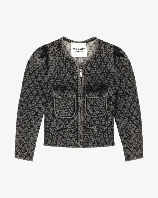 Hot ISABEL MARANT ÈTOILE Isabel Marant Etoile - Deliona Jacket - Dark Grey