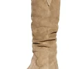 Cheap ISABEL MARANT ÈTOILE Isabel Marant Etoile - Denvee High Boots - Taupe