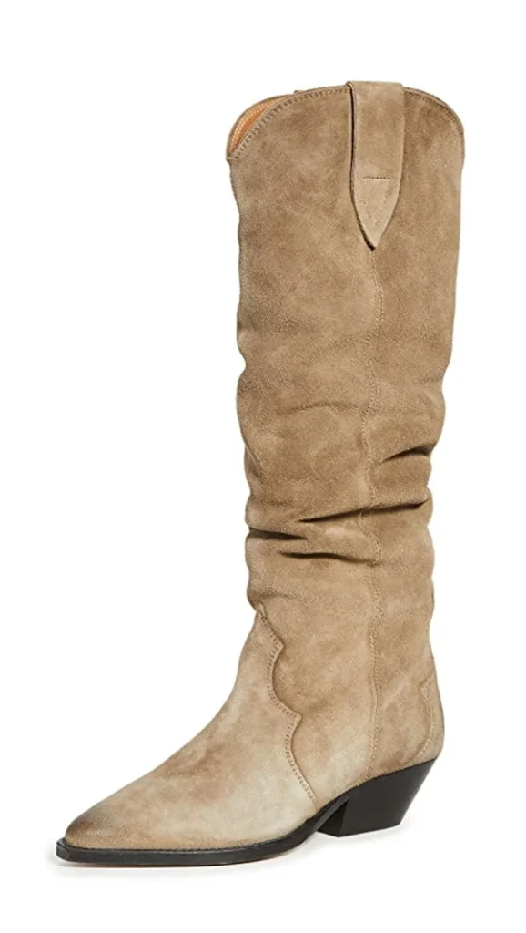 Cheap ISABEL MARANT ÈTOILE Isabel Marant Etoile - Denvee High Boots - Taupe