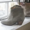 Outlet ISABEL MARANT ÈTOILE Isabel Marant Etoile - Dicker Boots Taupe Str. 35