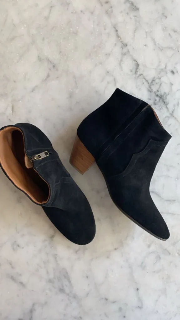 Online ISABEL MARANT ÈTOILE Isabel Marant Etoile - Dicker Boots - Black Suede