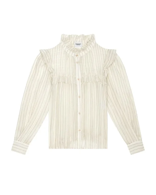 New ISABEL MARANT ÈTOILE Isabel Marant Etoile - Idety Shirt - Ecru