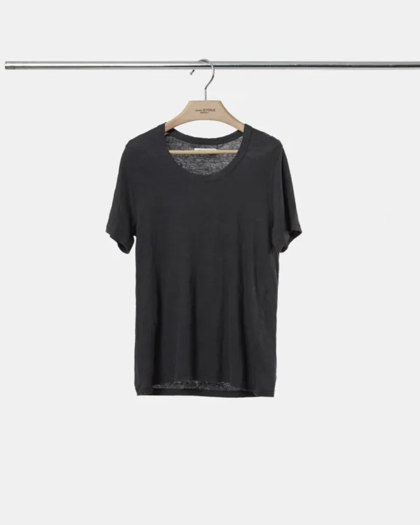 Sale ISABEL MARANT ÈTOILE Isabel Marant Etoile - Kiliann Tee Shirt - Black