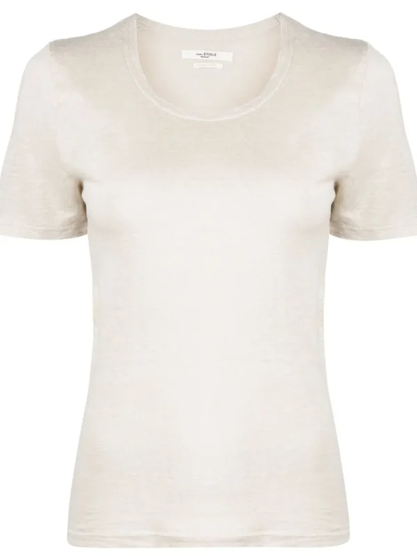 Flash Sale ISABEL MARANT ÈTOILE Isabel Marant Etoile - Kiliann Tee Shirt - Ecru